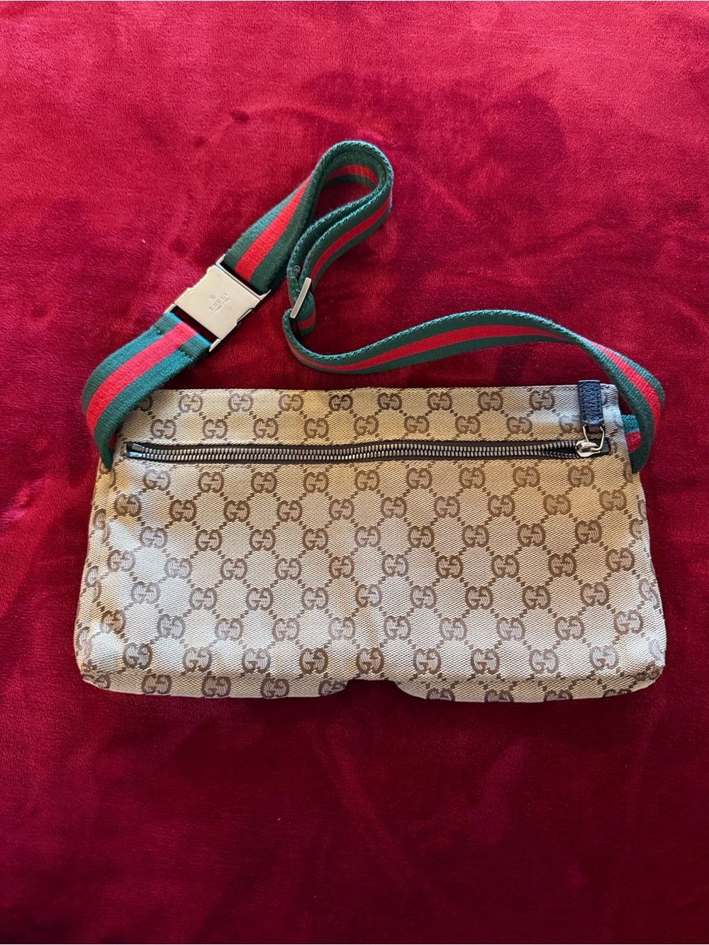 Gucci GG Canvas Belt Bag / Waist Bag / Crossbody - Picture 15 of 16